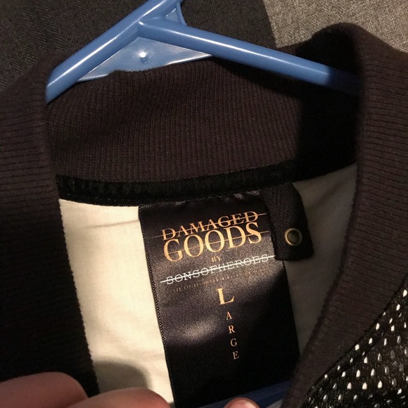 Black leather jacket - Picture 3 of 3